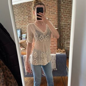 Vintage Crochet Open Top